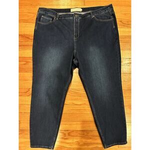 Soft Surrondings Women's 24W Dark Wash Jeans EUC